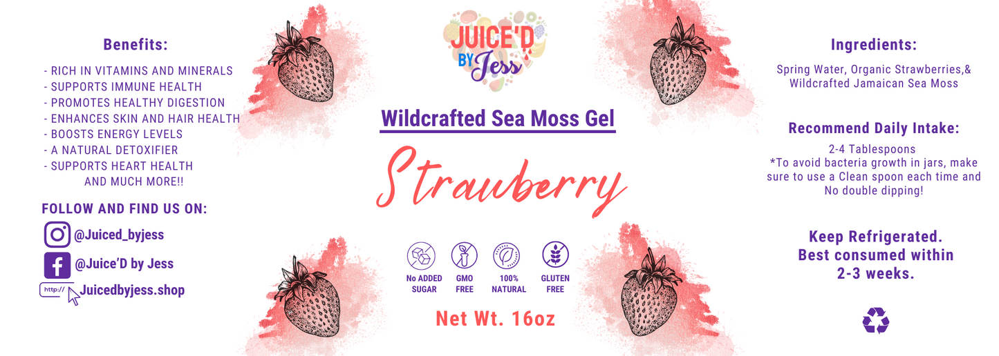 Strawberry Moss- 16 oz